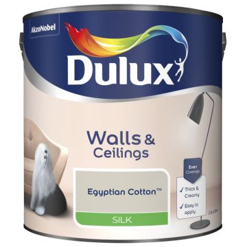 Dulux Silk Egyptian Cotton 2.5 Litre