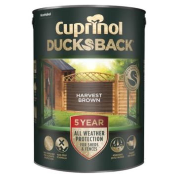 Cuprinol CX 5 Year Ducksback Harvest Brown 5 Litre