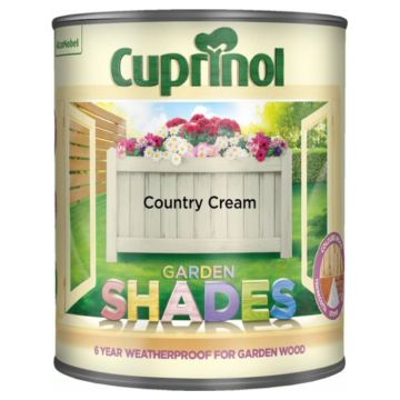 Cuprinol Garden Shades Exterior Wood Paint - Country Cream