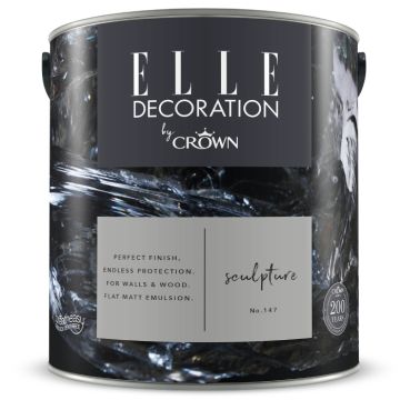 Crown Elle Decoration Flat Matt Sculpture