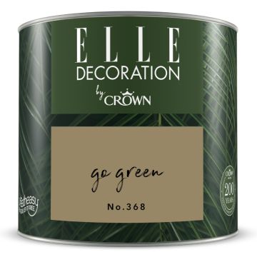 Crown Elle Decoration Flat Matt Go Green