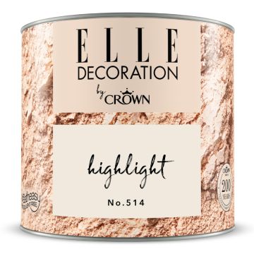 Crown Elle Decoration Flat Matt Highlight