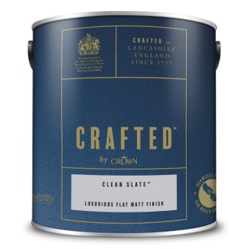 Crown Crafted Luxurious Flat Matt Finish Clean Slate 2.5 Litre