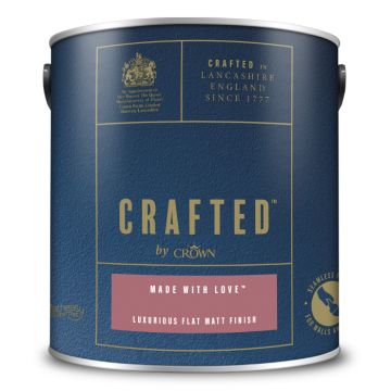 Crown Crafted Luxurious Flat Matt Finish Made With Love 2.5 Litre