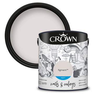 Crown Walls & Ceilings Matt Emulsion - Figment