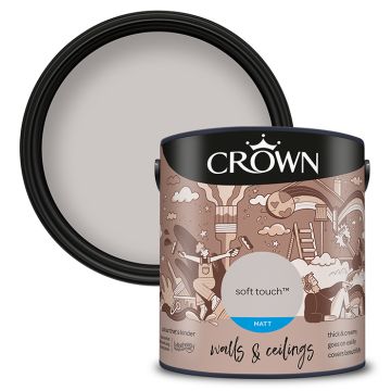 Crown Walls & Ceilings Matt Emulsion - Soft Touch