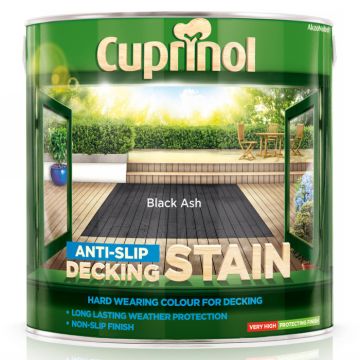 Cuprinol CX Anti-Slip Deck/Stain B Litreack Ash 2.5 Litre