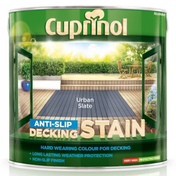 Cuprinol CX Anti-Slip Deck/Stain Urban S Litreate 2.5 Litre