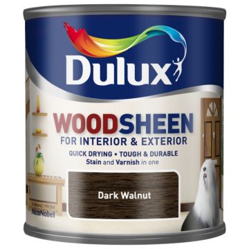 Dulux Interior/Exterior Water Based Woodsheen Dark Walnut