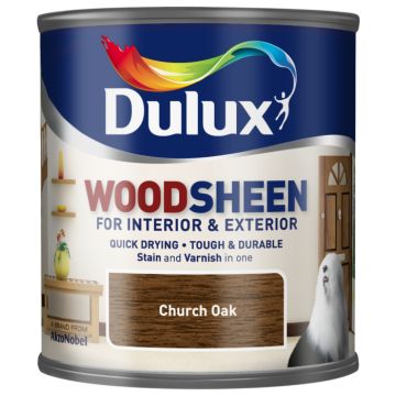 Dulux Interior/Exterior Water Based Woodsheen Church Oak