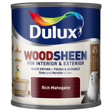 Dulux Interior/Exterior Water Based Woodsheen Rich Mahogany