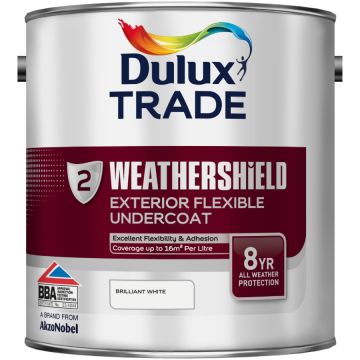 Dulux Trade Weathershield Exterior Undercoat Brilliant White