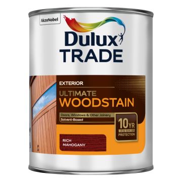 Dulux Trade Ultimate Woodstain Rich Mahogany