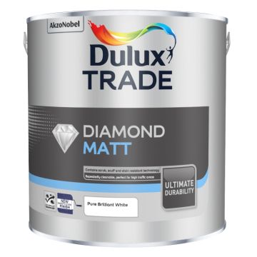 Dulux Trade Diamond Matt Pure Brilliant White