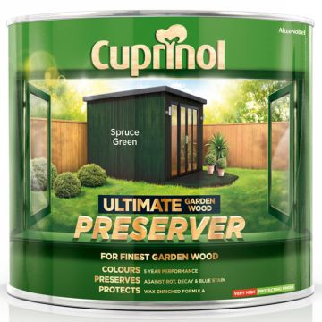 Cuprinol CX Ultimate GD/Wood Pres Spruce Green