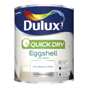 Dulux Quick Dry Eggshell Pure Brilliant White