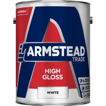 Armstead Trade High Gloss White 5 Litre
