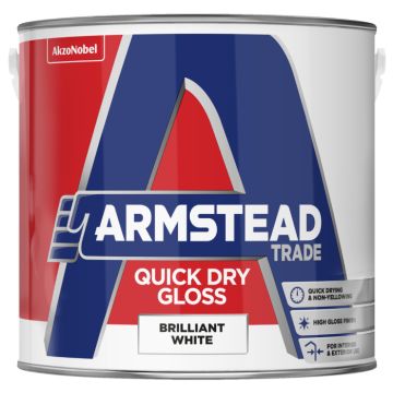 Armstead Trade Quick Dry Gloss Brilliant White