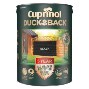 Cuprinol CX 5 Year Ducksback Black 5 Litre