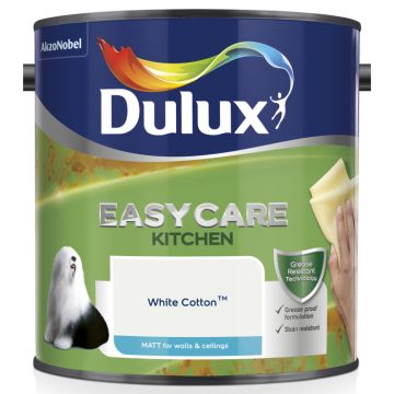 Dulux Easycare Kitchen Matt White Cotton