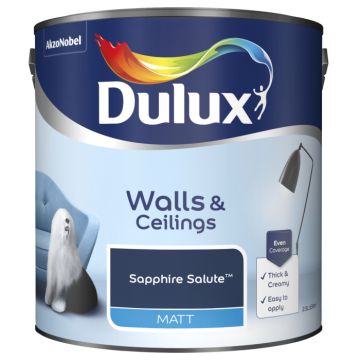 Dulux Matt Sapphire Salute