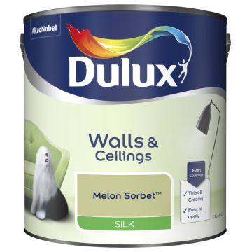 Dulux Silk Melon Sorbet 2.5 Litre