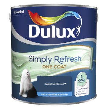 Dulux One Coat Matt Sapphire Salute