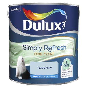 Dulux One Coat Matt Mineral Mist