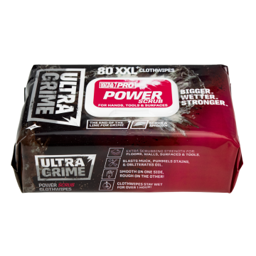 Ultragrime Pro Power Scrub XXL + 80 Pack