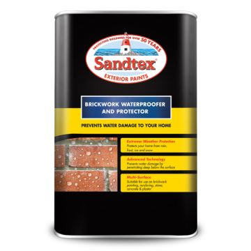 Sandtex Brickwork Waterproofer and Protector - 5 Litres
