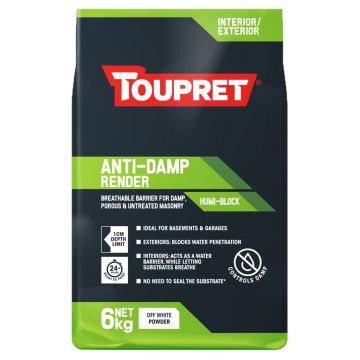 Toupret Anti-Damp Render 6kg