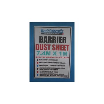 Barrier Long Dust Sheet 9M x 1M