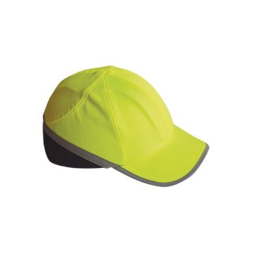 Baseball Bump Cap Hi Viz Yellow