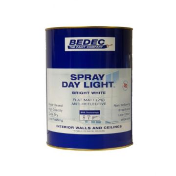 Bedec Spray Day Light 5 Litre Bright White