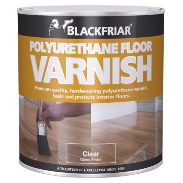 Blackfriar Polyurethane Floor Varnish Clear Gloss