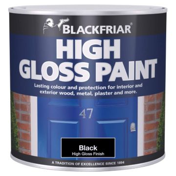 Blackfriar High Gloss Paint Black