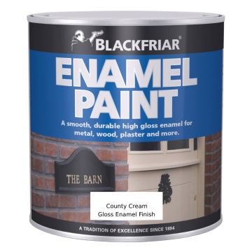 Blackfriar Enamel Paint County Cream 125ml