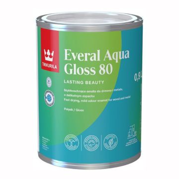 Tikkurila Everal Aqua Gloss [80] White
