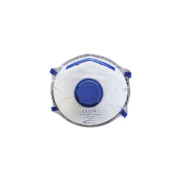 Carbon Valved Dolomite Respirator FFP2 10Pk