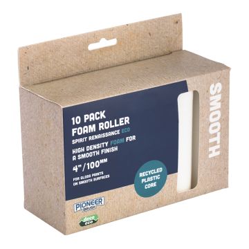 Pioneer Spirit Renaissance Eco Foam Mini 4" Refill - Pack of 10