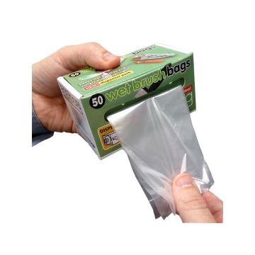 Easibag Wet Brush Bags 50 Pack