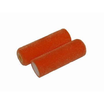 Flock Foam Mini Paint Roller 4 Inch 2 Pack