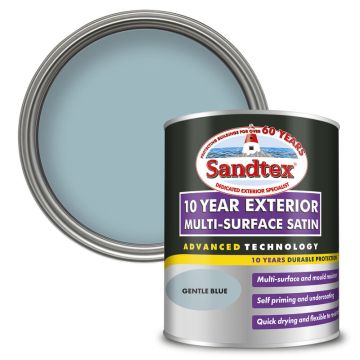 Sandtex 10 Year Exterior Satin - Bay Tree 750ml