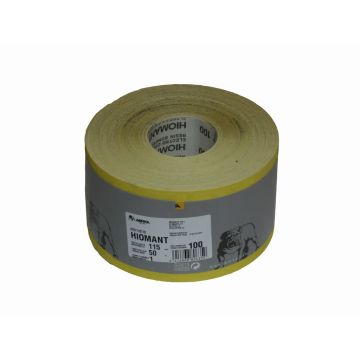 Hiomant Abrasive Paper Roll 100 Grit Medium 50M