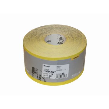 Hiomant Abrasive Paper Roll 80 Grit Medium 50M