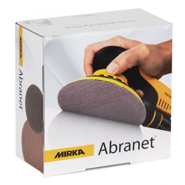 Mirka Abranet Sanding Discs 150mm - Pack of 50