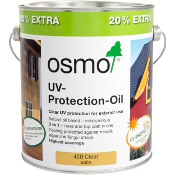 Osmo UV Protection Oil Extra 420 Clear Satin