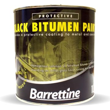 Barrettine Black Bitumen Paint