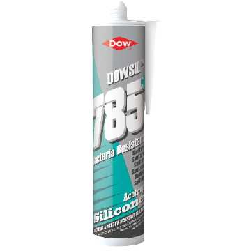 Dowsil 785 Sanitary Silicone Sealant White - 310ml