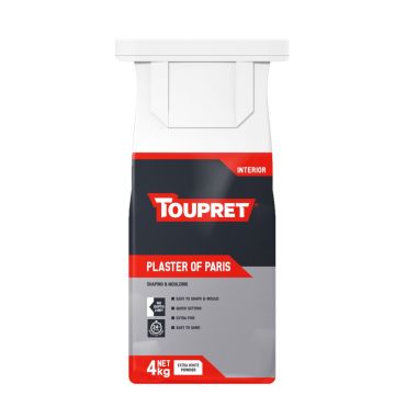 Toupret Plaster of Paris Filler PD 4kg